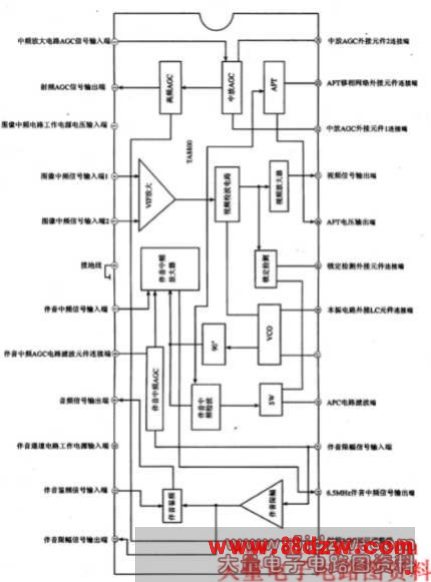 TA8800ɵ·ڵ·ͼŹ