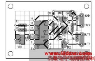 采用普通电源变压器的MOS场效应管逆变器