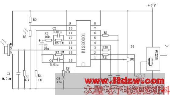 红外热释电处理芯片BISS0001应用资料