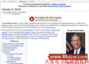 WikipediaϵġGeorge W. BushĿ