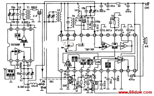 TA8100N/Fɿڵ·ͼӦõ·