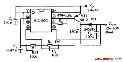 AIC1652ɵ·ĵӦõ·