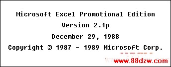 Excel 2.1