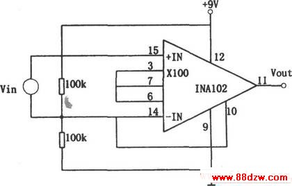 INA102ɵĵԴ͹÷Ŵ