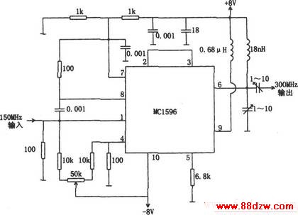 MC1596ɵ150-300MHzƵ