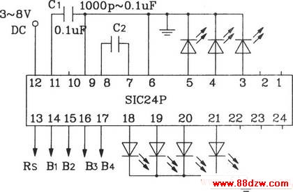 SIC24PֱLEDӦõ·