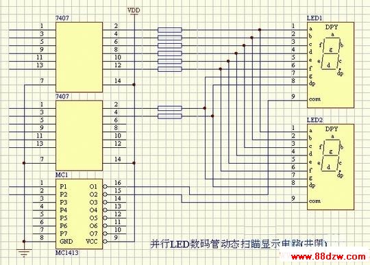 LED-LED̬ܶɨʾ·