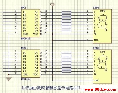 LED-LEDܾ̬ʾ·