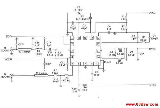 RF2514 AM/ASK/OOK 915/868 MHz