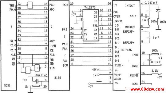 ICL7135(5G7135)8031Ľӿڵ·