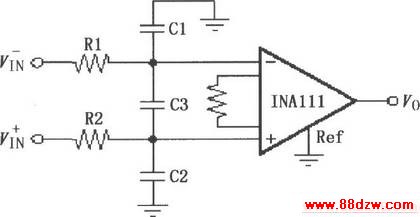 INA111ͨ˲·