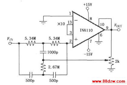 INA110ɵ60Hzͨ˲·