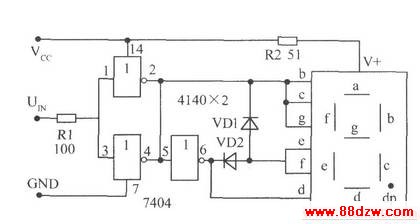 TTL7404ɵĵƽԵ·