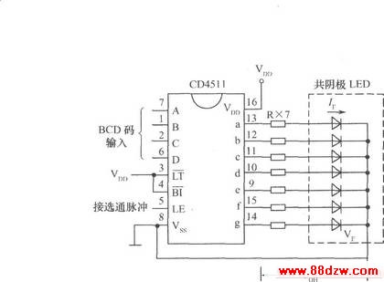 CD4511LEDܵĵͽ
