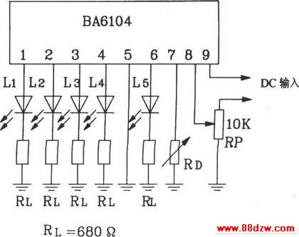 BA6104λLEDƽɵ·Ӧõ·