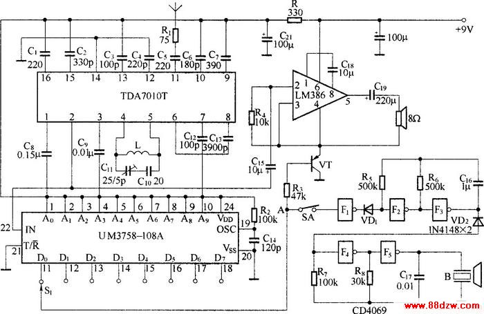 Сߺϵͳ(BA1401/TDA7010T)