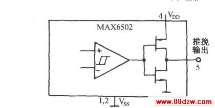 ¶ȿؼɵ·MAX6502¶ȳԶ²·