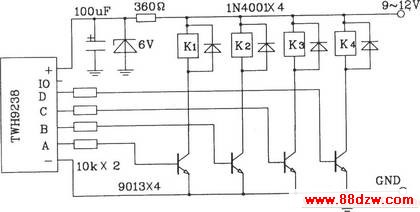 TWH9236/9238΢ߵңɵң<a target="_blank" href="http://www.88dzw.com/" class="UBBWordLink">·ͼ</a>