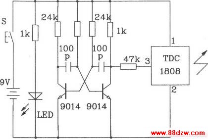 TDC1808/1809Ƶͨңط䡢<a target="_blank" href="http://www.88dzw.com/" class="UBBWordLink">·ͼ</a>