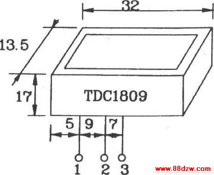 TDC1808/1809Ƶͨңط䡢<a target="_blank" href="http://www.88dzw.com/" class="UBBWordLink">·ͼ</a>