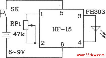 HF-15/HJ-15ȡԶңط䡢Ӧ<a target="_blank" href="http://www.88dzw.com/" class="UBBWordLink">·ͼ</a>
