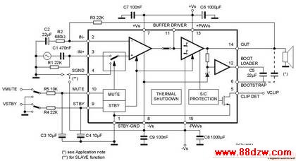 100W DMOSƵŴTDA7293